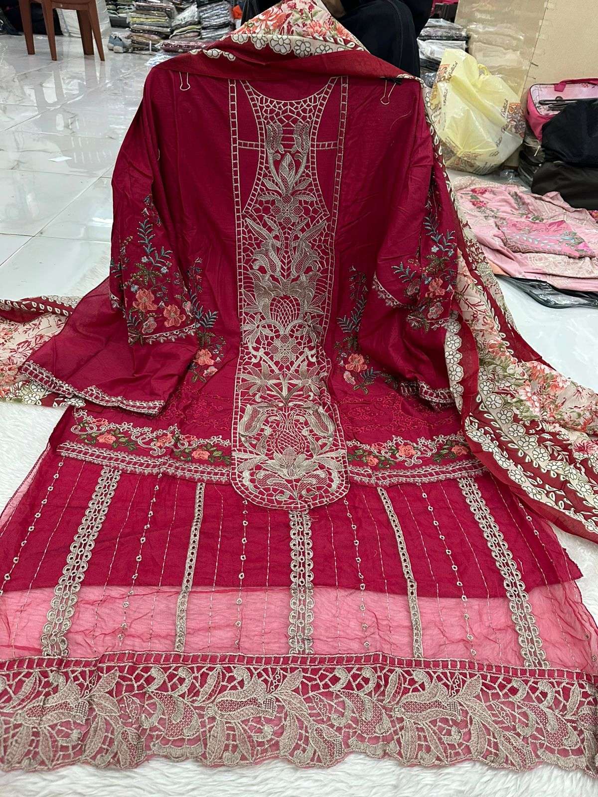 Falah Premium Party Wear Cotton Collection Code - NOP04 By Falah Designer Suits